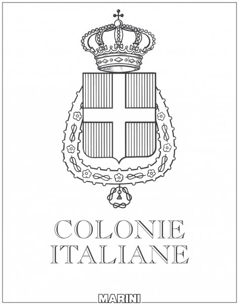 Frontespizio Italia Colonie