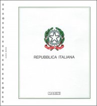 Frontespizio a colori Italia Repubblica