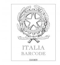 Frontespizio Italia Barcode