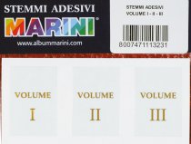 Stemmi adesivi Volume I - II - III