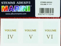 Stemmi adesivi Volume IV - V - VI